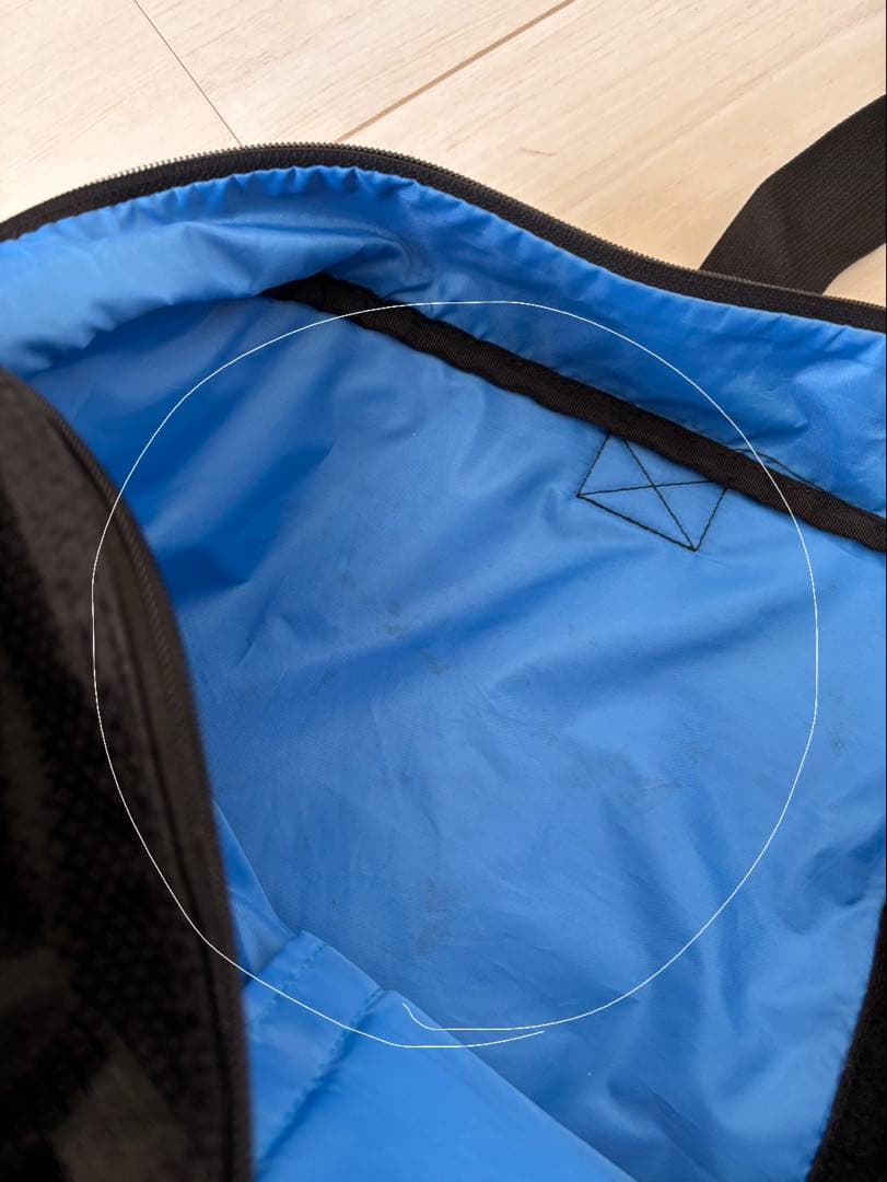 YONEX バドミントンバッグ ブラック トーナメントバック 黒