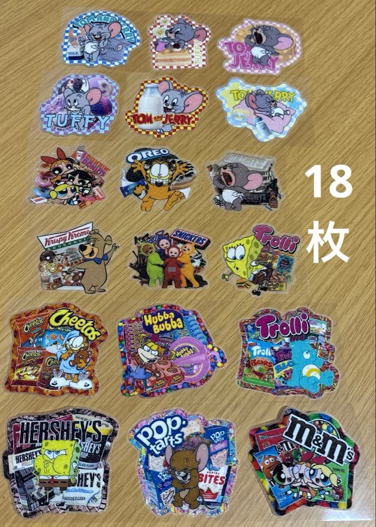 アメキャラ　ロールシール　切り売り　詰め合わせパック300枚　現品限り❣️