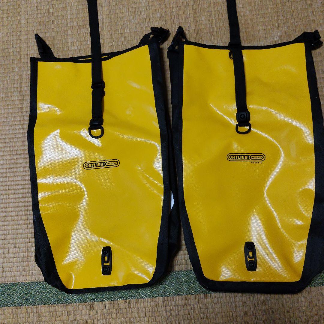 ORTLIEB 防水ダブルバッグ イエロー/ブラック