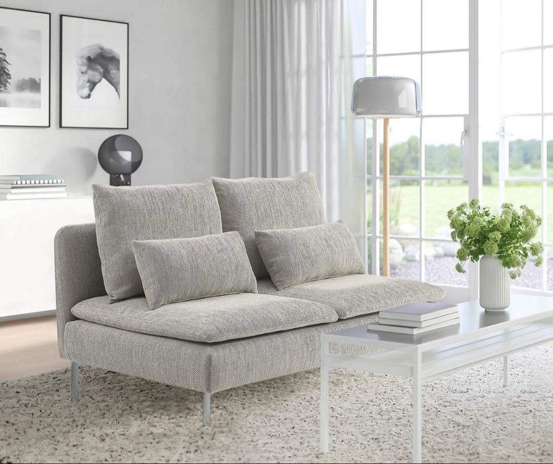 IKEA SÖDERHAMN（ソーデルハムン） 3人掛けコンパクトソファ
