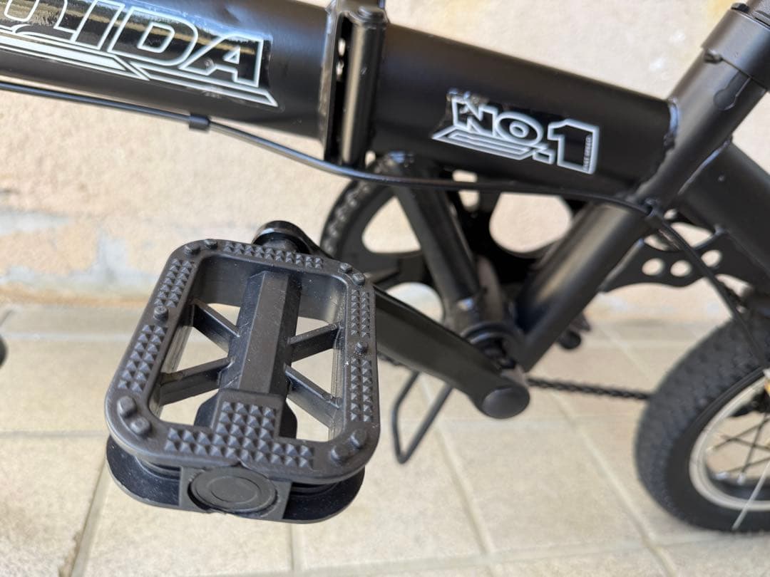 折りたたみ自転車 ブラック