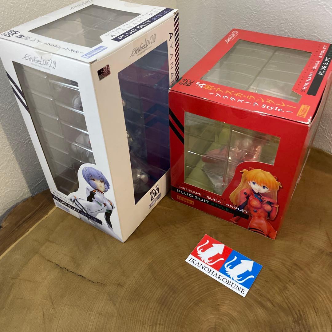 壽屋　エヴァンゲリオン　式波・アスカ・ラングレー　プラグスーツ　綾波レイ　セット