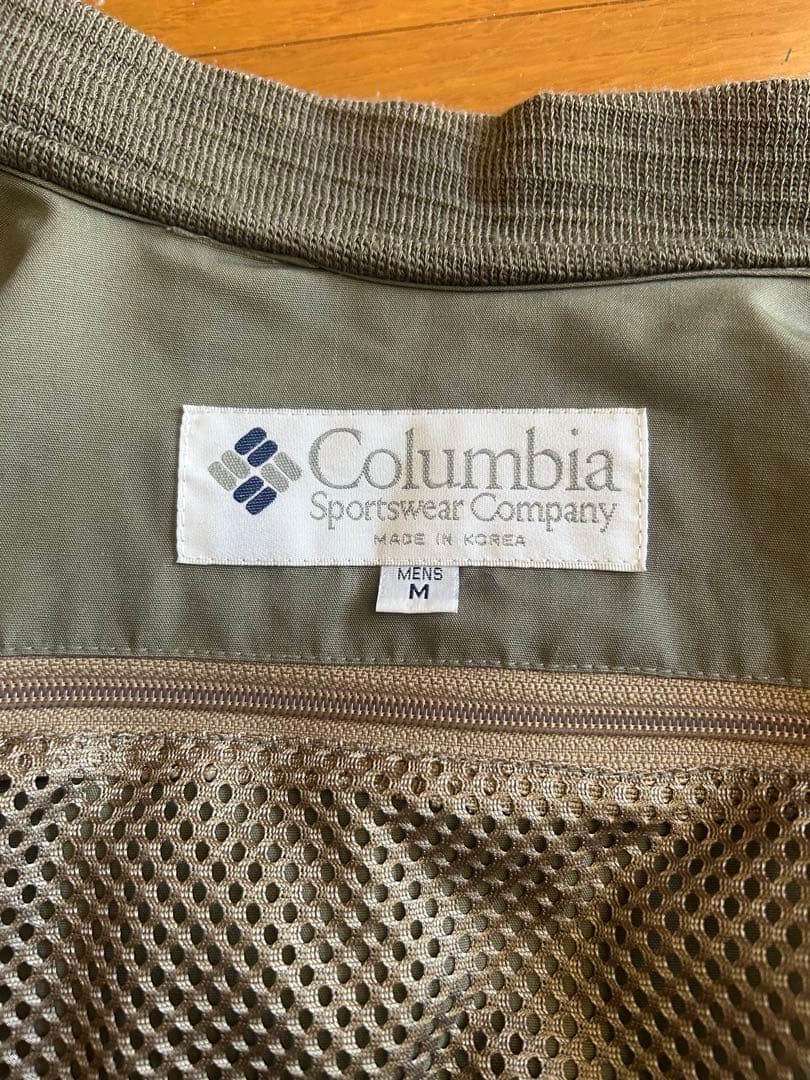 Columbia フィッシングベスト レインコート付 Mサイズ