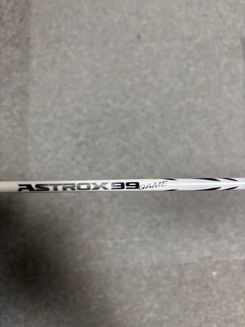 桃田賢斗が試打で折ったASTROX99GAME