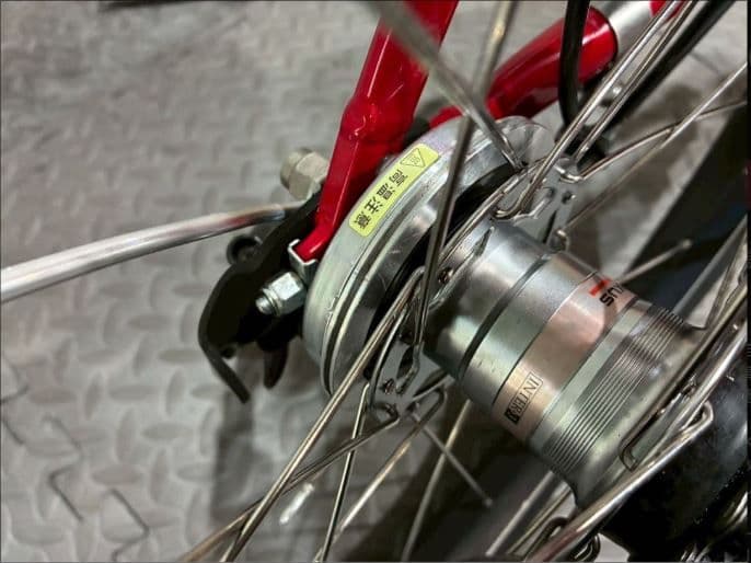 №8473電動自転車ヤマハPAS CITY C 20インチ レッド