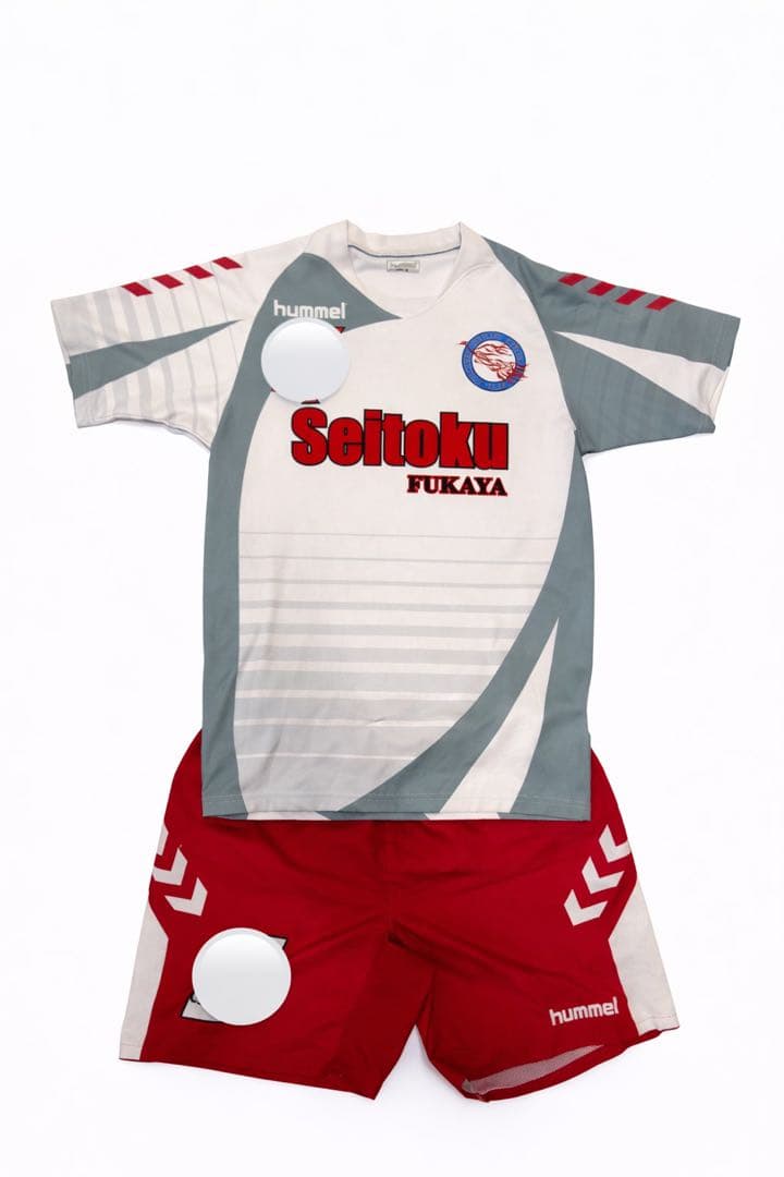成徳深谷高校サッカー部　ユニフォーム　セット XL hummel