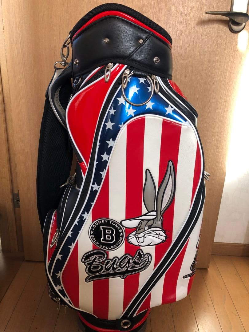 【送料込み】廃盤希少品　BUGS BUNNY キャディバッグ ゴルフバッグ