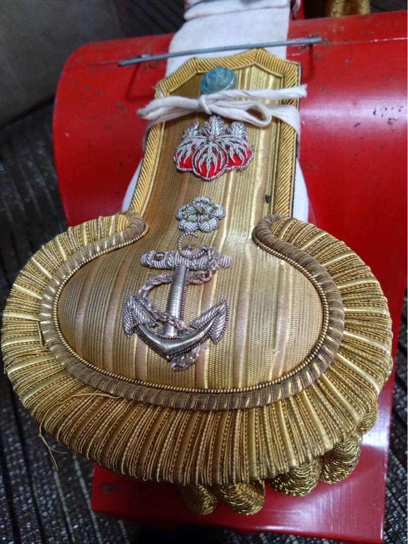 海軍将官 帽子 肩章 セット 共箱入り
