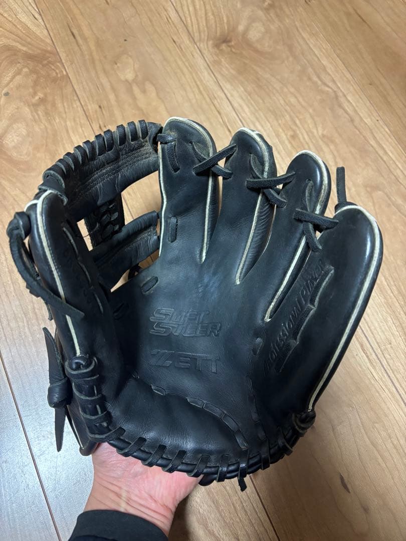 【美品】ZETT 軟式内野グローブ 大人・一般用