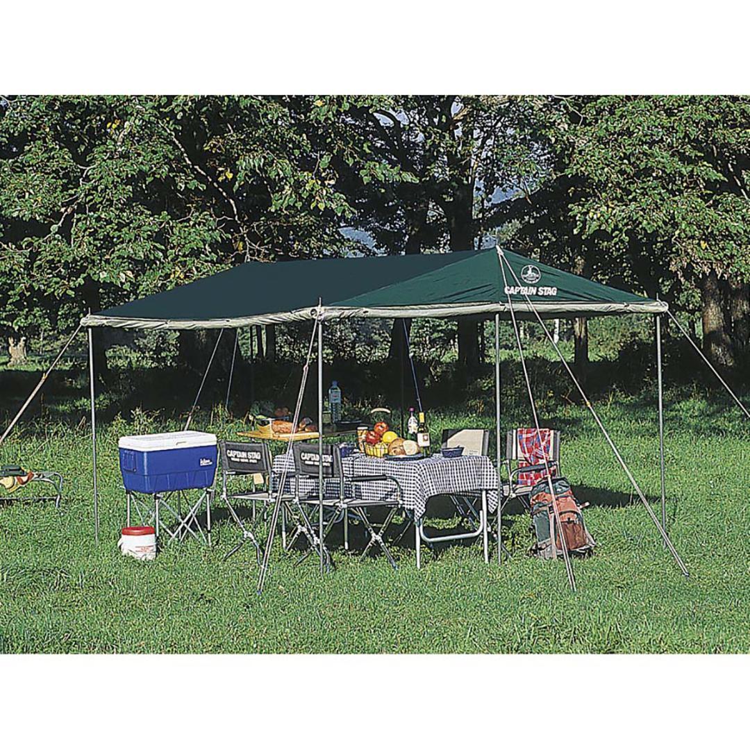 CAPTAIN STAG　新品　4-5人用　メッシュ タープ　テントセット
