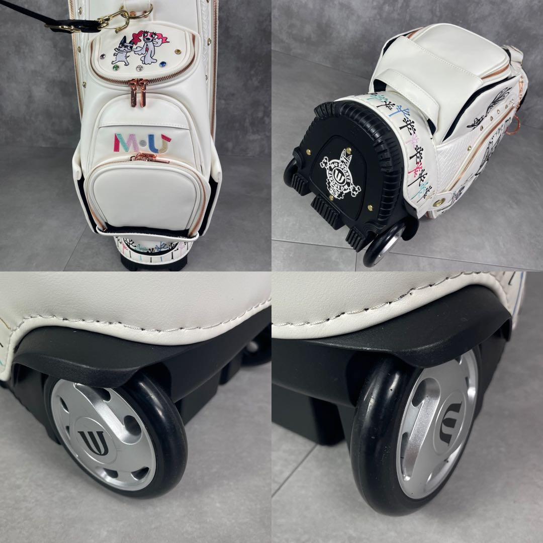 未使用品 30周年記念 MUスポーツ エムユースポーツ レディースキャディバッグ