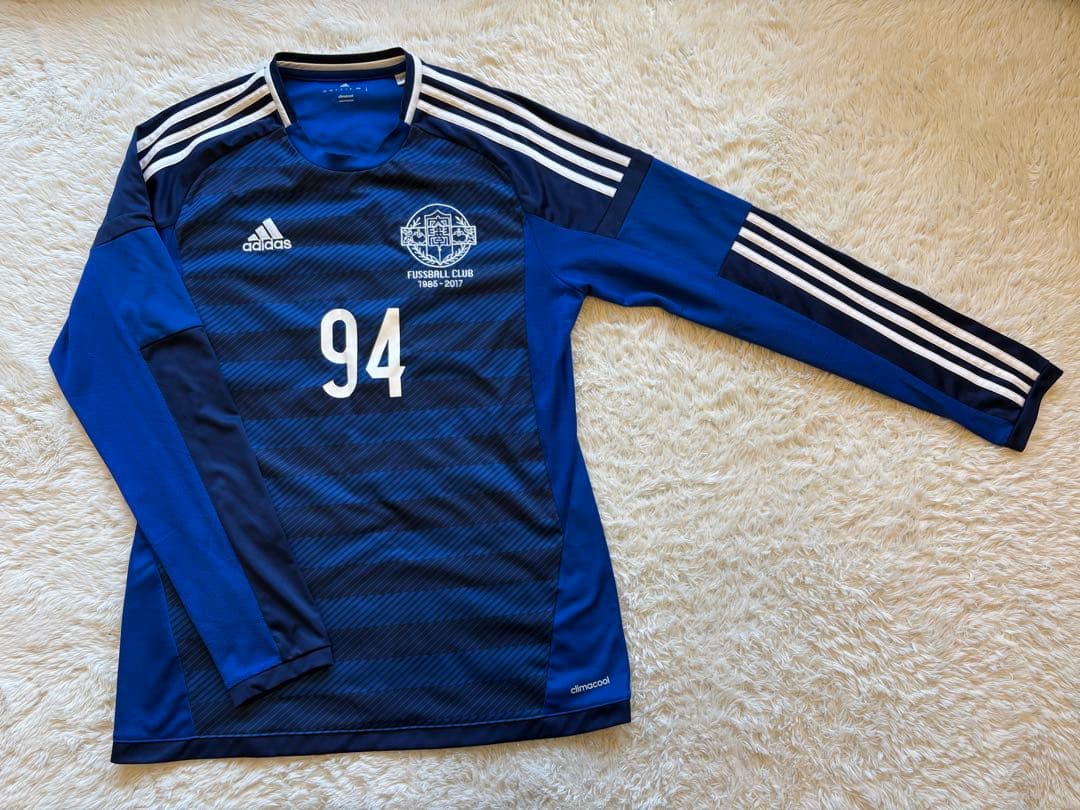 【adidas】中央大学 サッカー　ゲームシャツ上下一式
