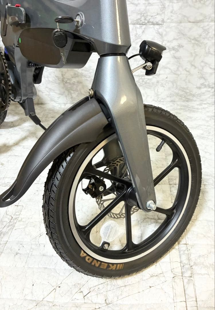 【極美品 動作品】アントレックス 折りたたみ電動アシスト自転車 PXID-2