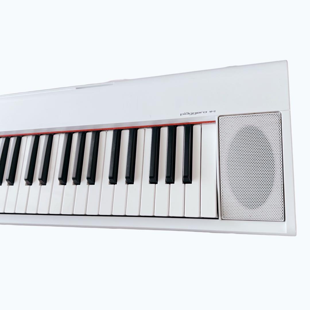 【美品】 YAMAHA NP-12 電子ピアノ 譜面台 スタンド フットペダル