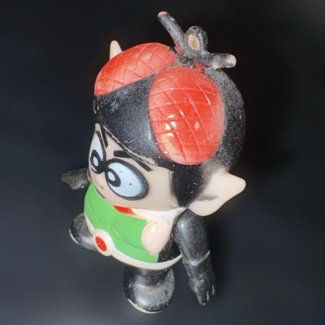 仮面ノリダー ソフビ当時物　とんねるずのみなさんのおかげです　約7cm
