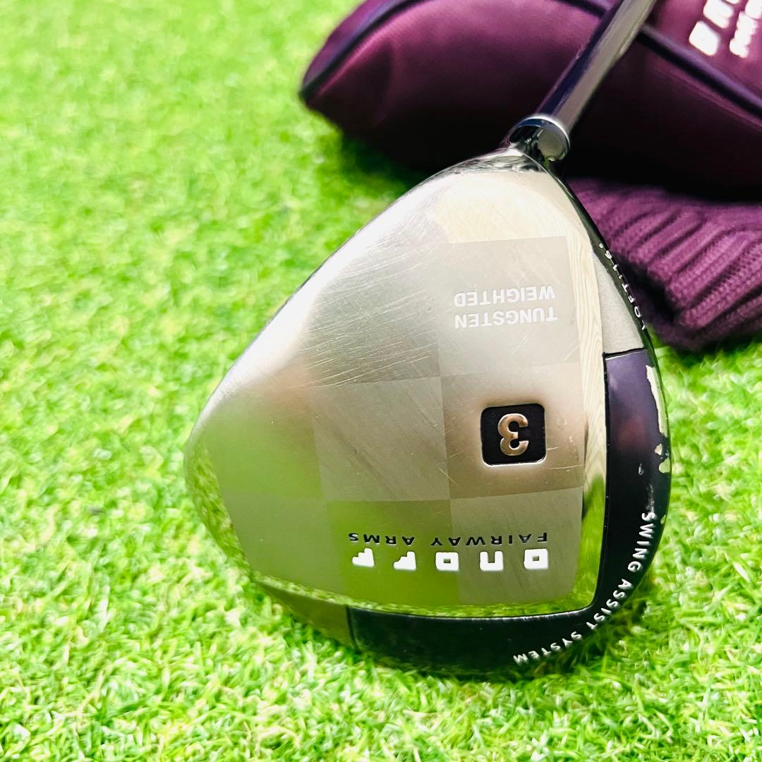 女性用　オノフ　レディース　フェアウェイウッド　3w ONOFF スプーン　L