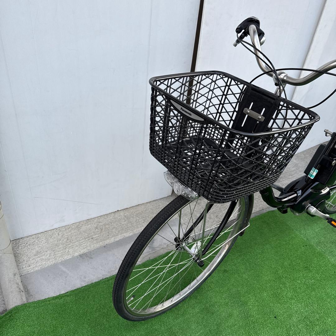 panasonicパナソニック電動アシスト自転車26インチ ブラック 16Ah