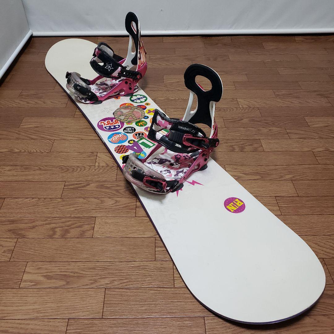 STELLA RIDE 140cm 初心者向けスノーボードセット