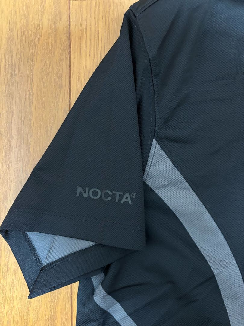 NIKE NOCTA ゴルフシャツ 人気　限定品ブラック グレーライン