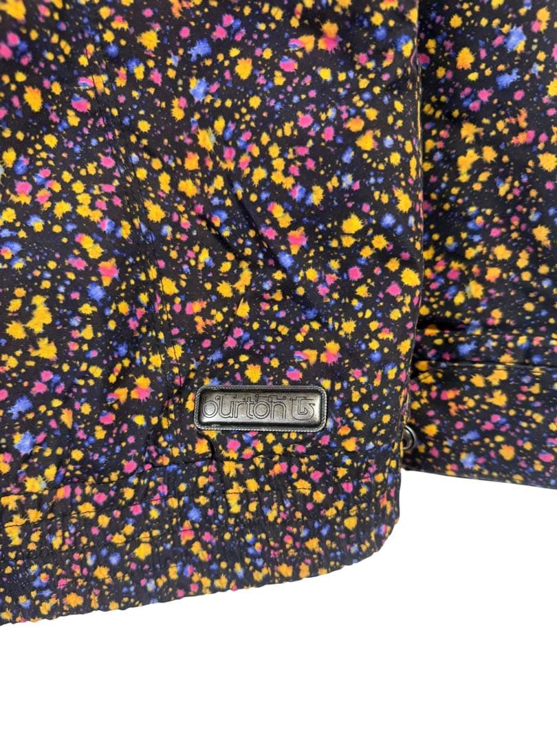 美品 バートン BURTON スノーボードウェア レディース S カラフルドット
