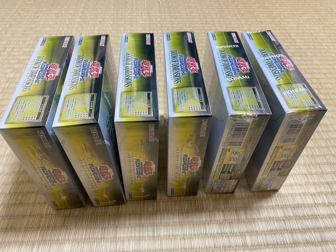 【シュリング付き】遊戯王 ドゥームオブディメンションズ 新品未開封6box