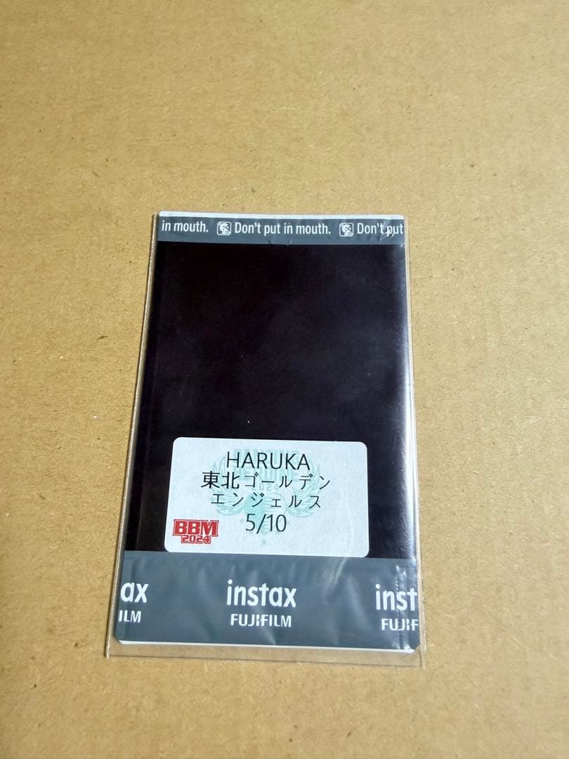 東北ゴールデンエンジェルス　BBMチェキ　HARUKA 2024 まとめ売り