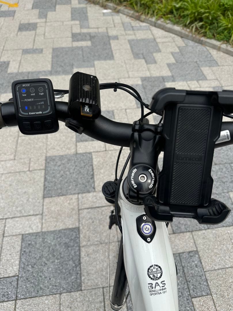 benelli 電動アシスト自転車 スポーツタイプ ホワイト