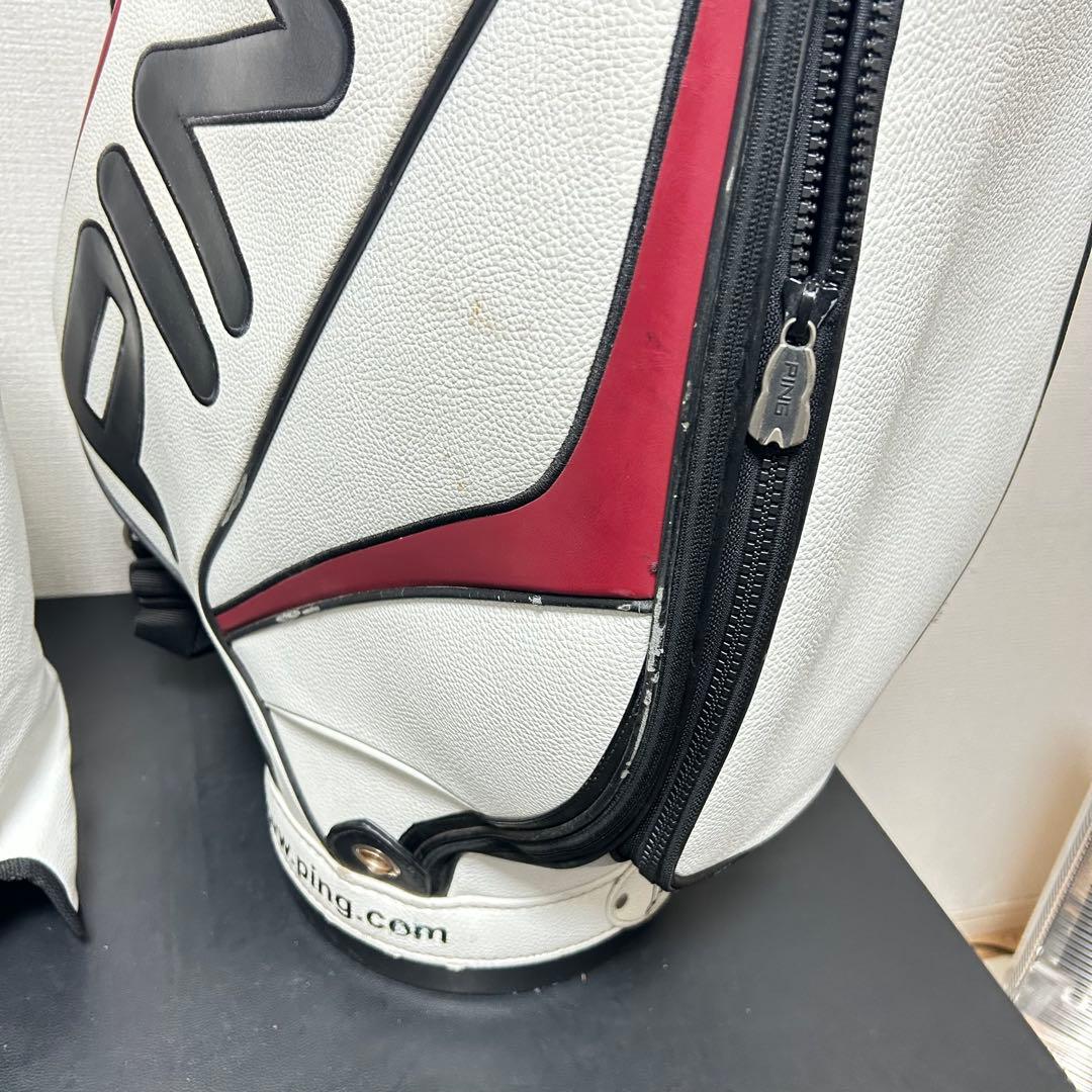PING ツアー仕様 キャディバッグ 9.5インチ プロモデル 3点式ベルト