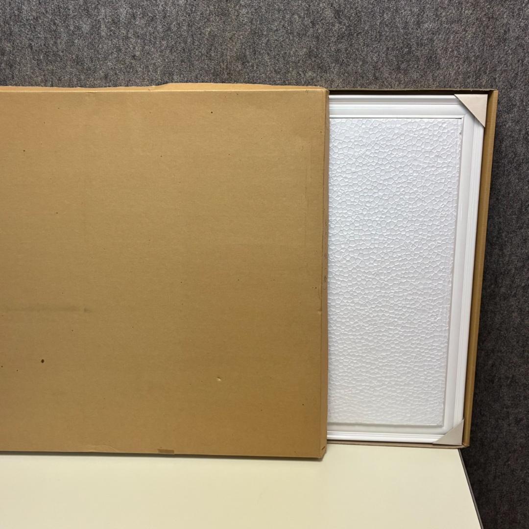 ちぎり絵　椿　額入り　655×503mm