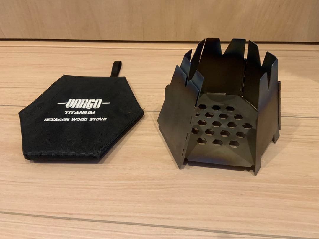 【VARGO】ヘキサゴンウッドストーブ➕【esbit】アルコールバーナー