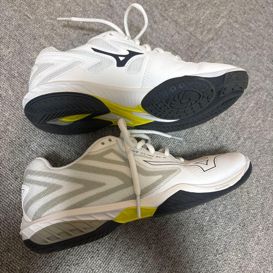 【美品】Mizuno ミズノ　ウエーブクロー　バドミントン　シューズ