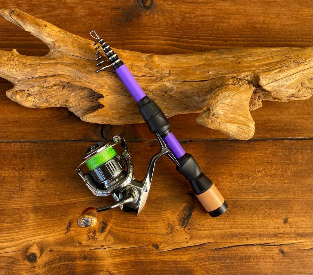 トラウトロッド　超軽量　カーボンロッド　5ft4inch スピニングロッド