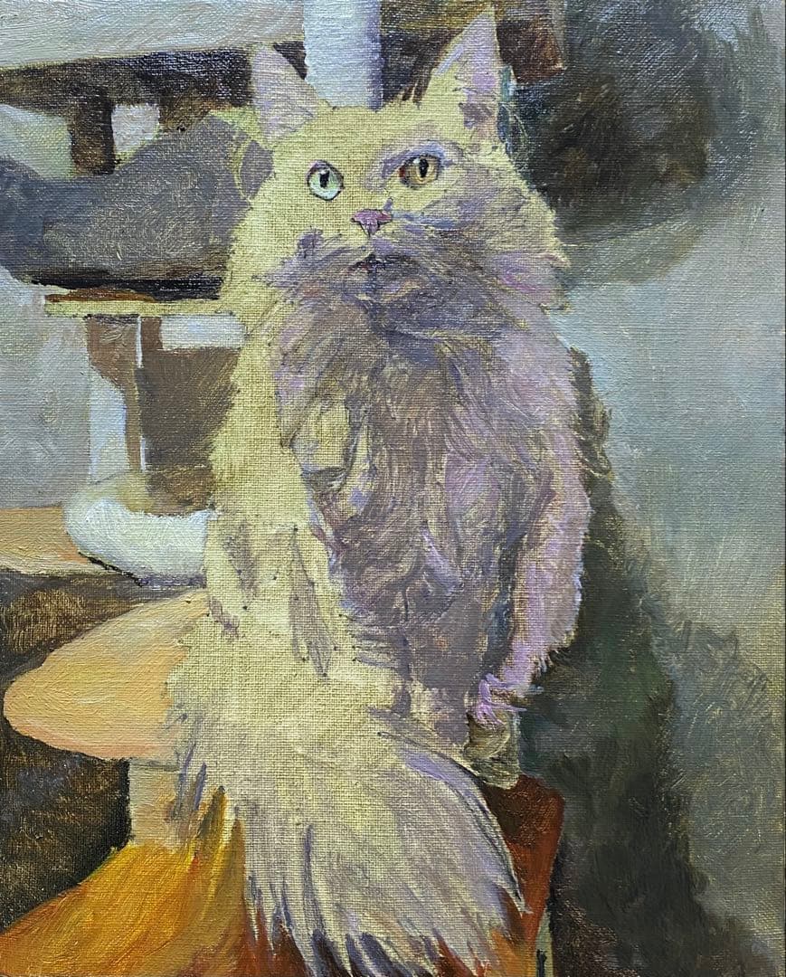 写真から油絵制作します｜F3サイズ・手描き一点物・月1名限定