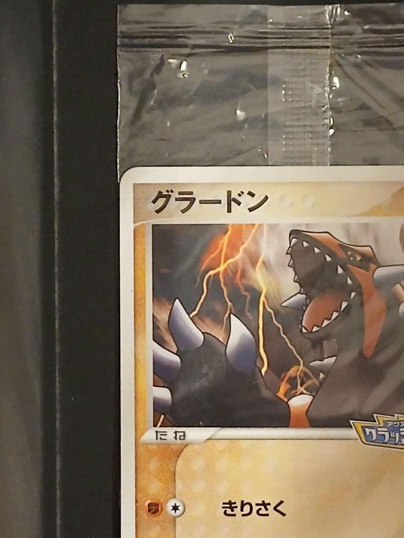ポケモンカード　グラードン　ポケパーク　プロモ　未開封