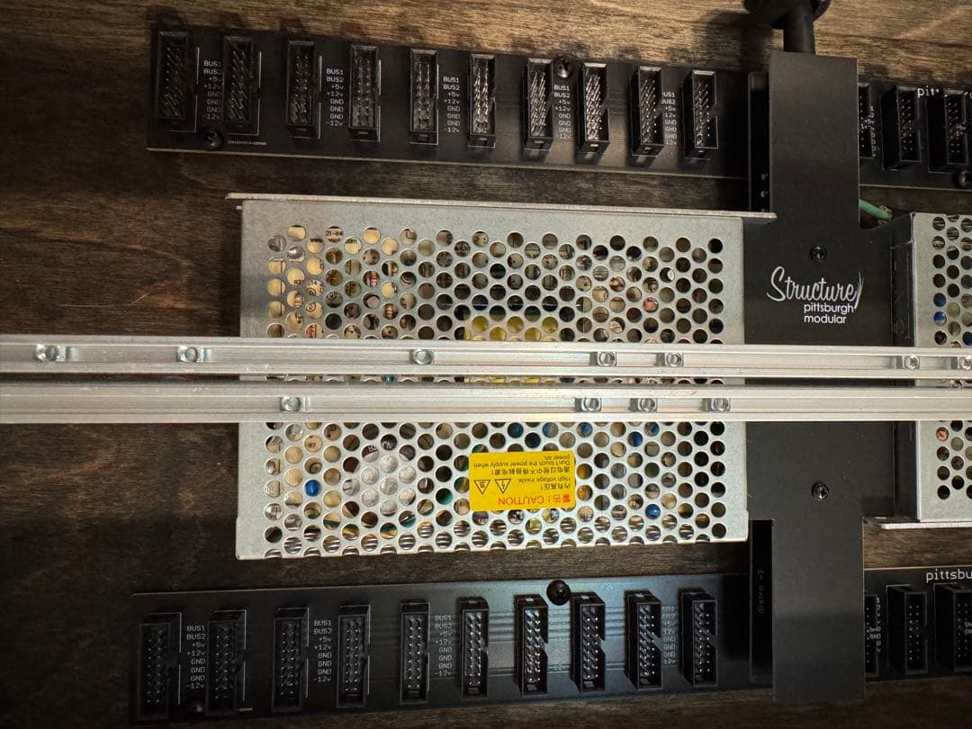 【美品】Pittsburgh Modular モジュラーシンセ ケース124HP
