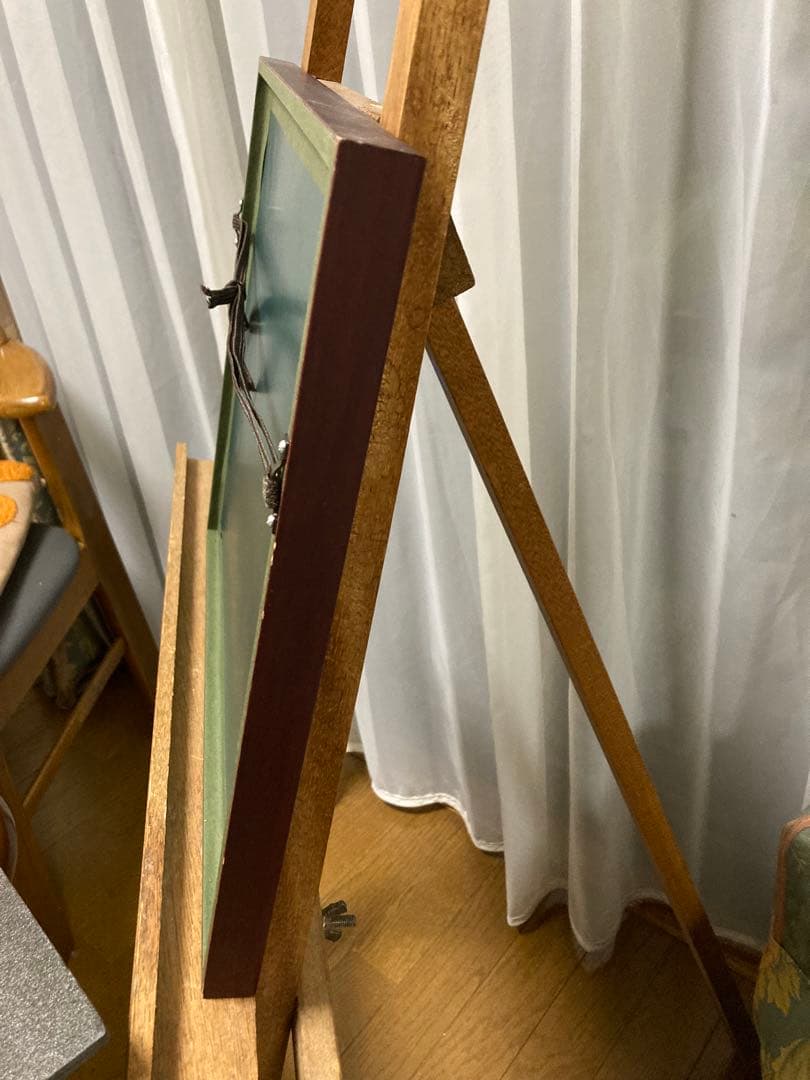 絵　写実　肉筆　細密画　リアリズム　タイトル、作家不詳