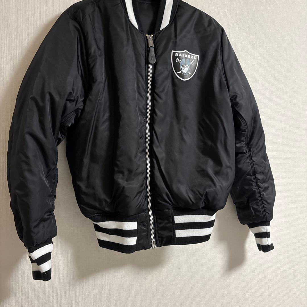RAIDERS アルファインダストリーズ Sサイズ ジャケット リバーシブル