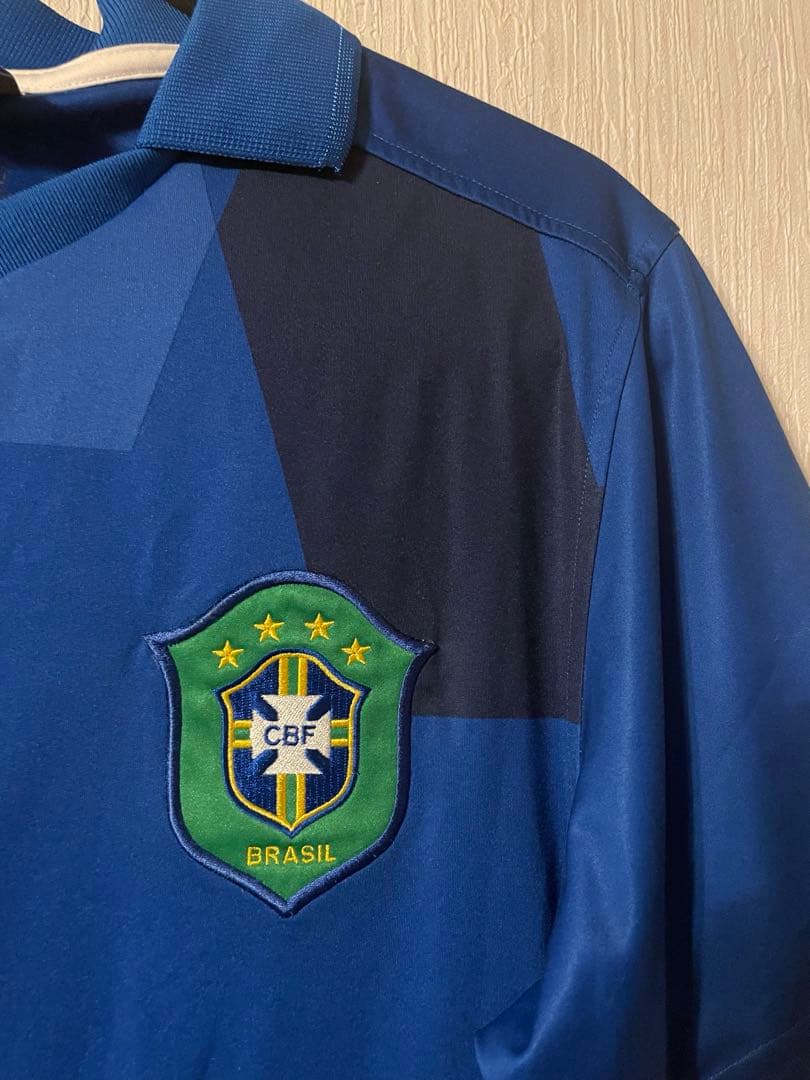 ビンテージ 00s NIKE メンズM ユニフォーム　ゲームシャツ　ブラジル代表