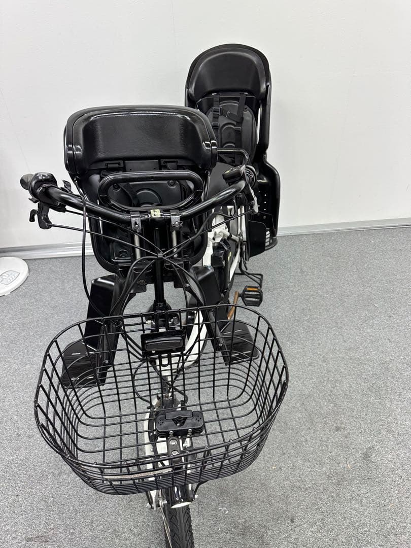人気な車種　3人乗り電動自転車　ヤマハパスバビー　子供乗せシート付き　お買い得品