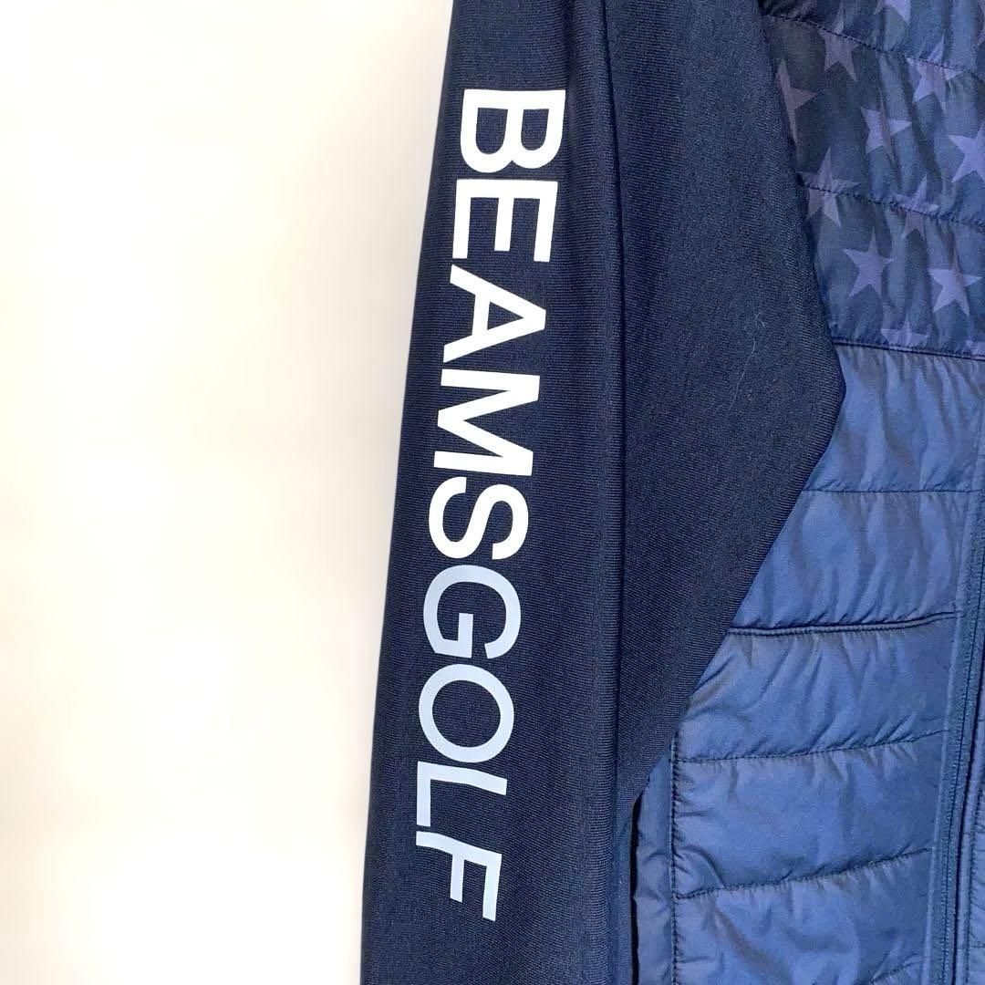 BEAMS GOLF ビームスゴルフ　薄手中綿切り替え袖ストレッチ　Sサイズ