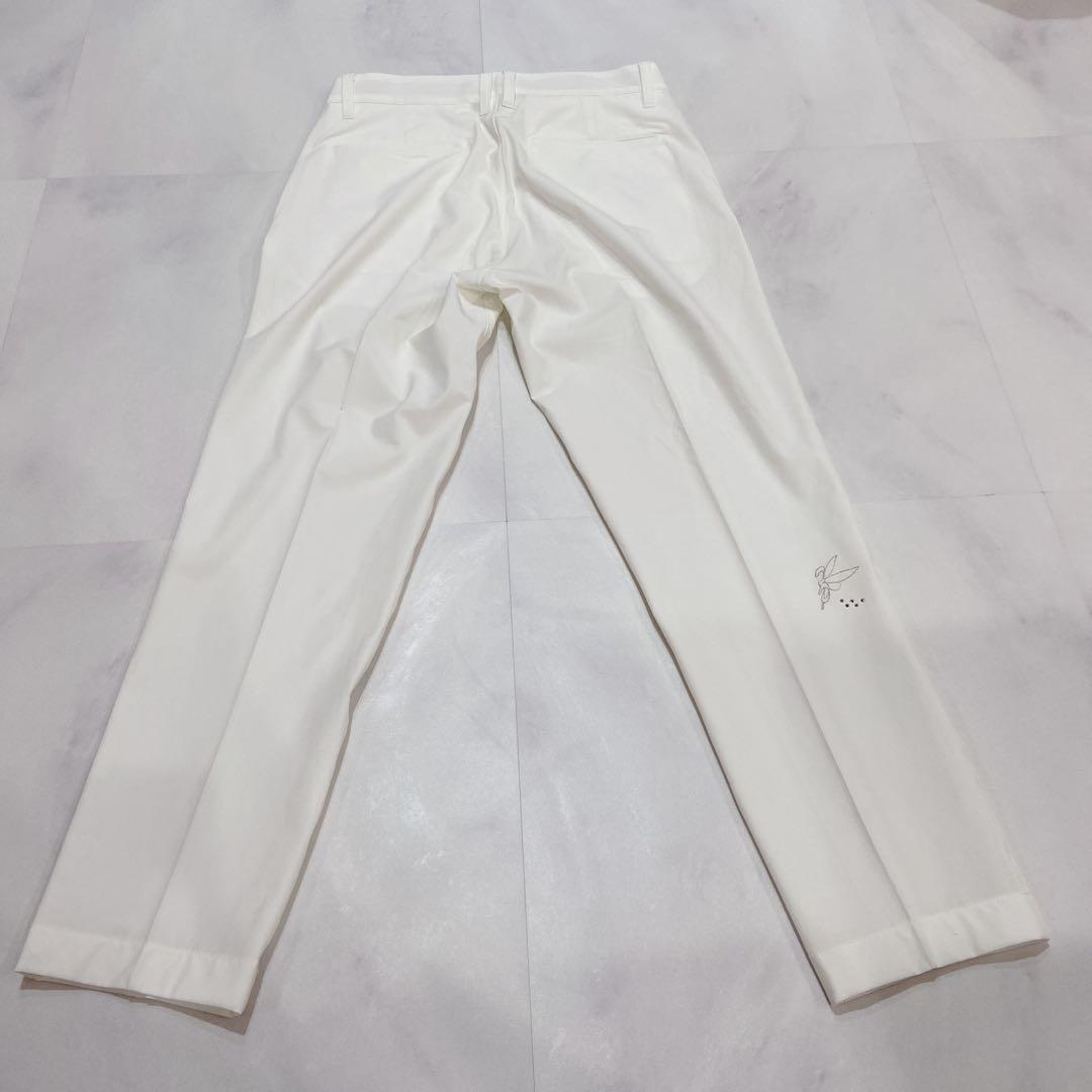 フェアリーパウダー ゴルフパンツ 白 30 M ストレッチ 極美品
