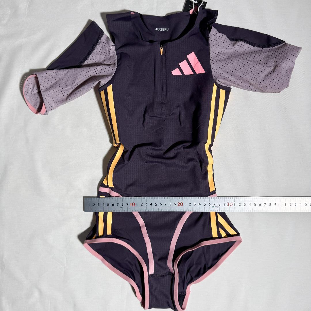 adidas アディダス 女子陸上 レーシングレオタード UK XXS