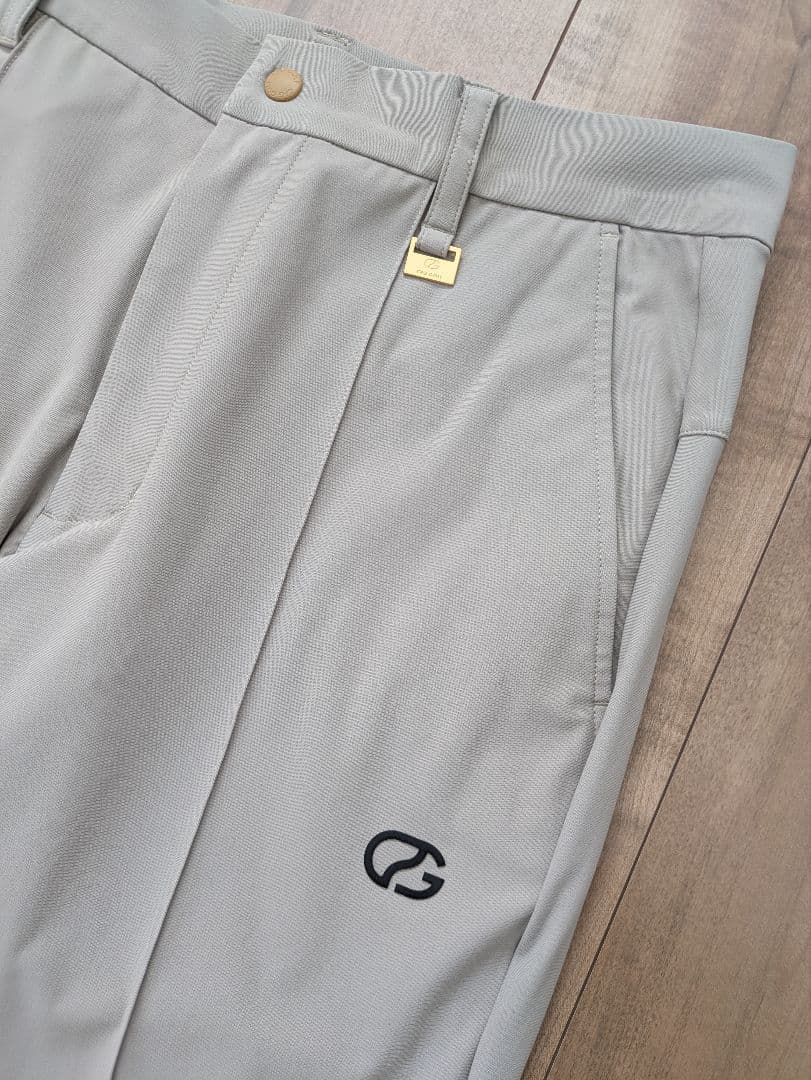 【美品】CPG GOLF／ストレッチ ロング パンツ ベージュ Mサイズ