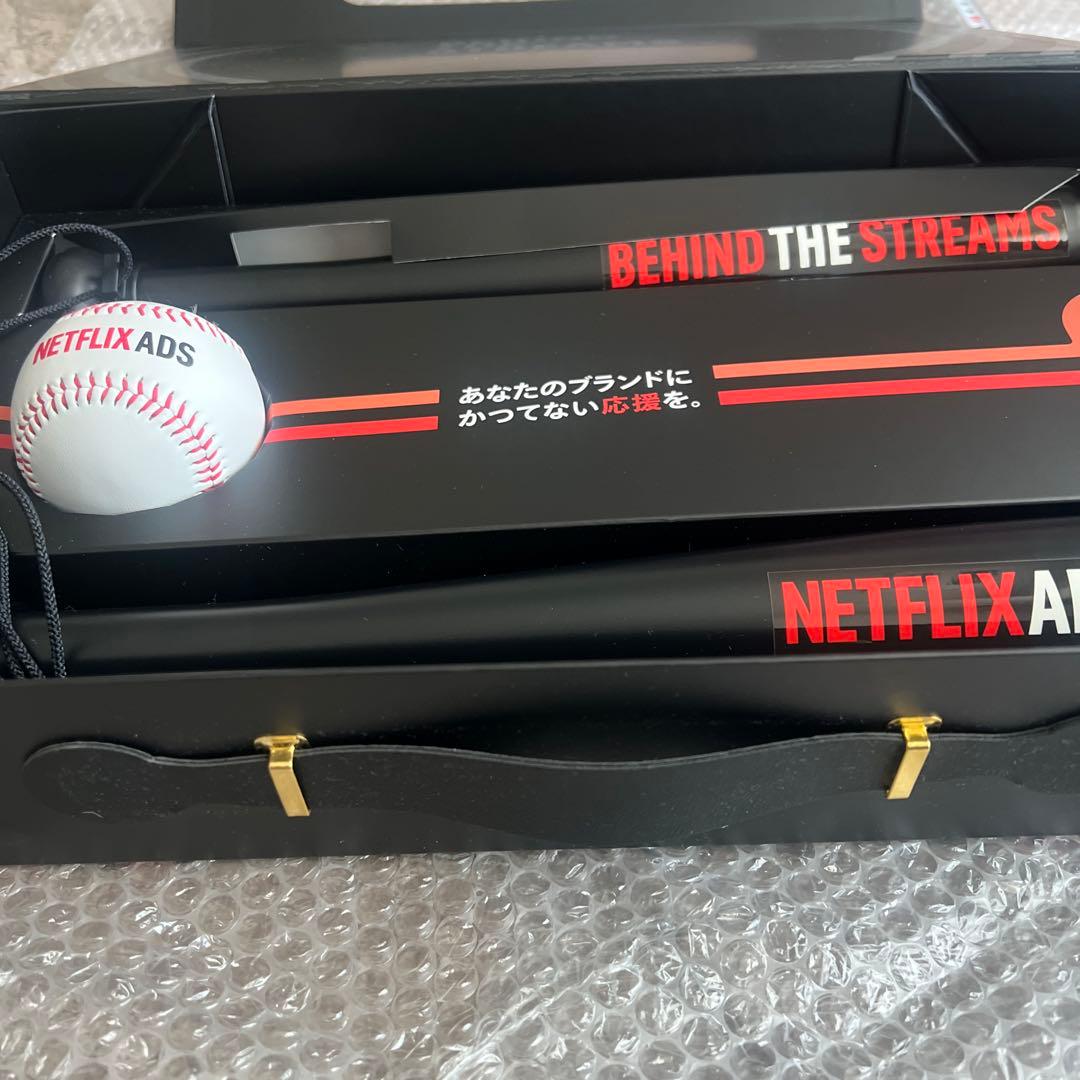 【激レア】Netflix ネットフリックス 広告ノベルティ 非売品野球応援グッズ