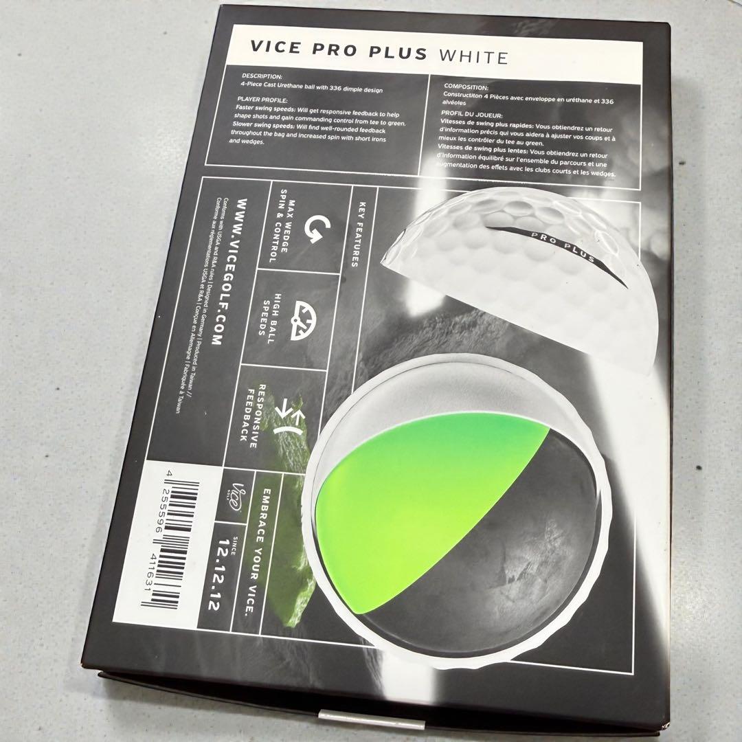 限定 Vice Pro Plus CLUBHAUS 12球 レアモデル