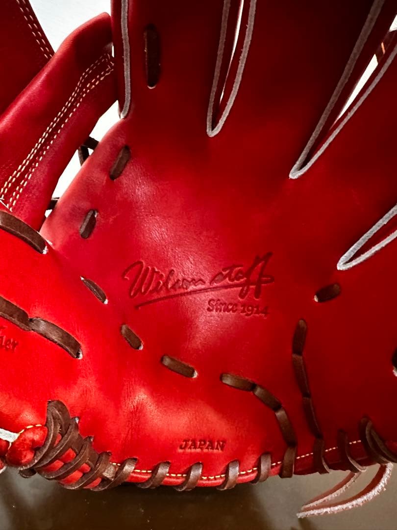 静かに燃やせ。Wilson staff 硬式 内野用 11.75 右 新品日本製