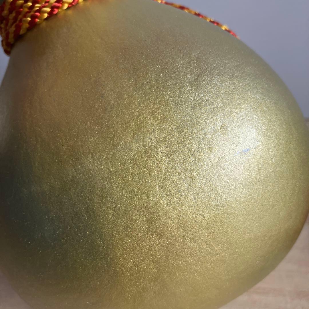 E-壁 金色のひょうたん 置物 縁起物 魔除け 開運 無病息災 飾り インテリア