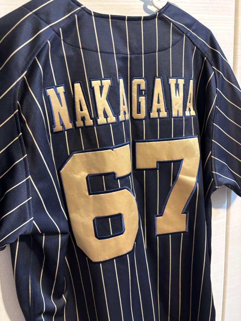 オリックス サードユニフォーム（レプリカ、2024-2025デザイン）中川圭太