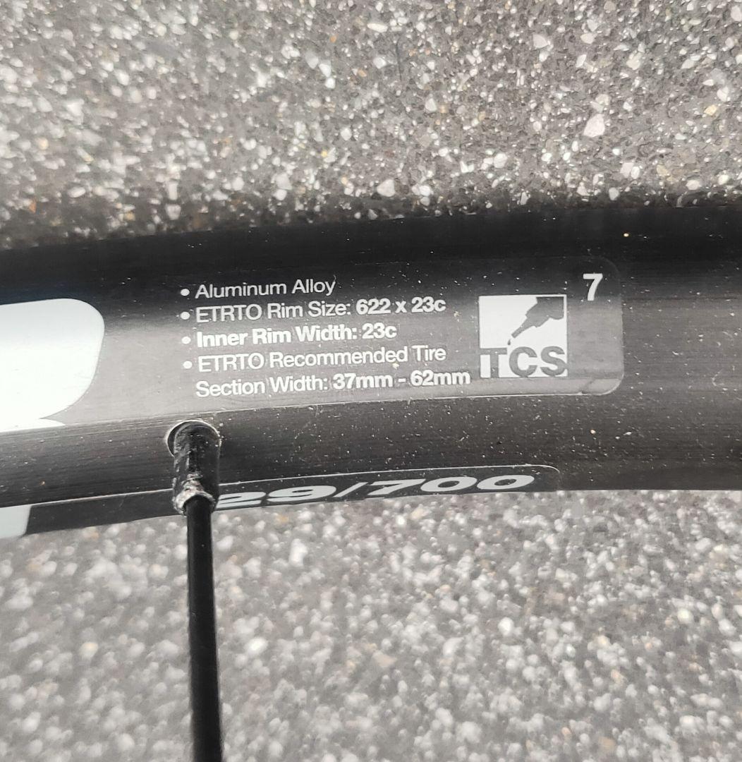 オ*！様 WTB ディスクローター付 完組ホイール 前後セット stx i23