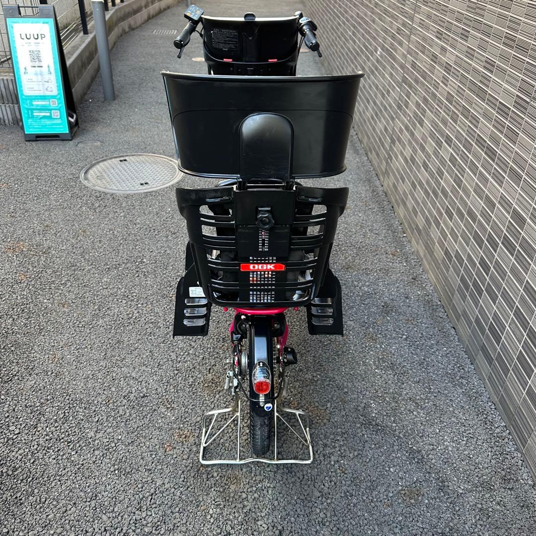 sakoパナソニック　電動自転車ギュット20インチ　前後チャイルドシート付